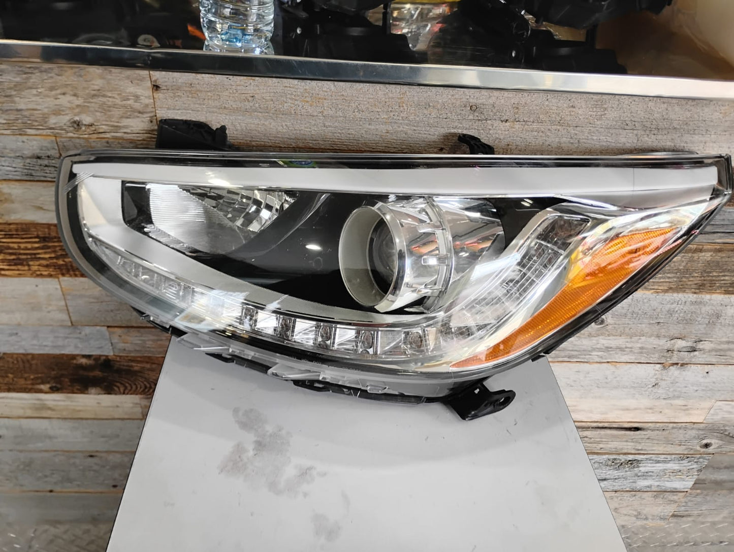 HYUNDAI ACCENT 2012-2019 Driver Headlamp assy composite LED; Proj Type NO DAYLIGHT RUNNING