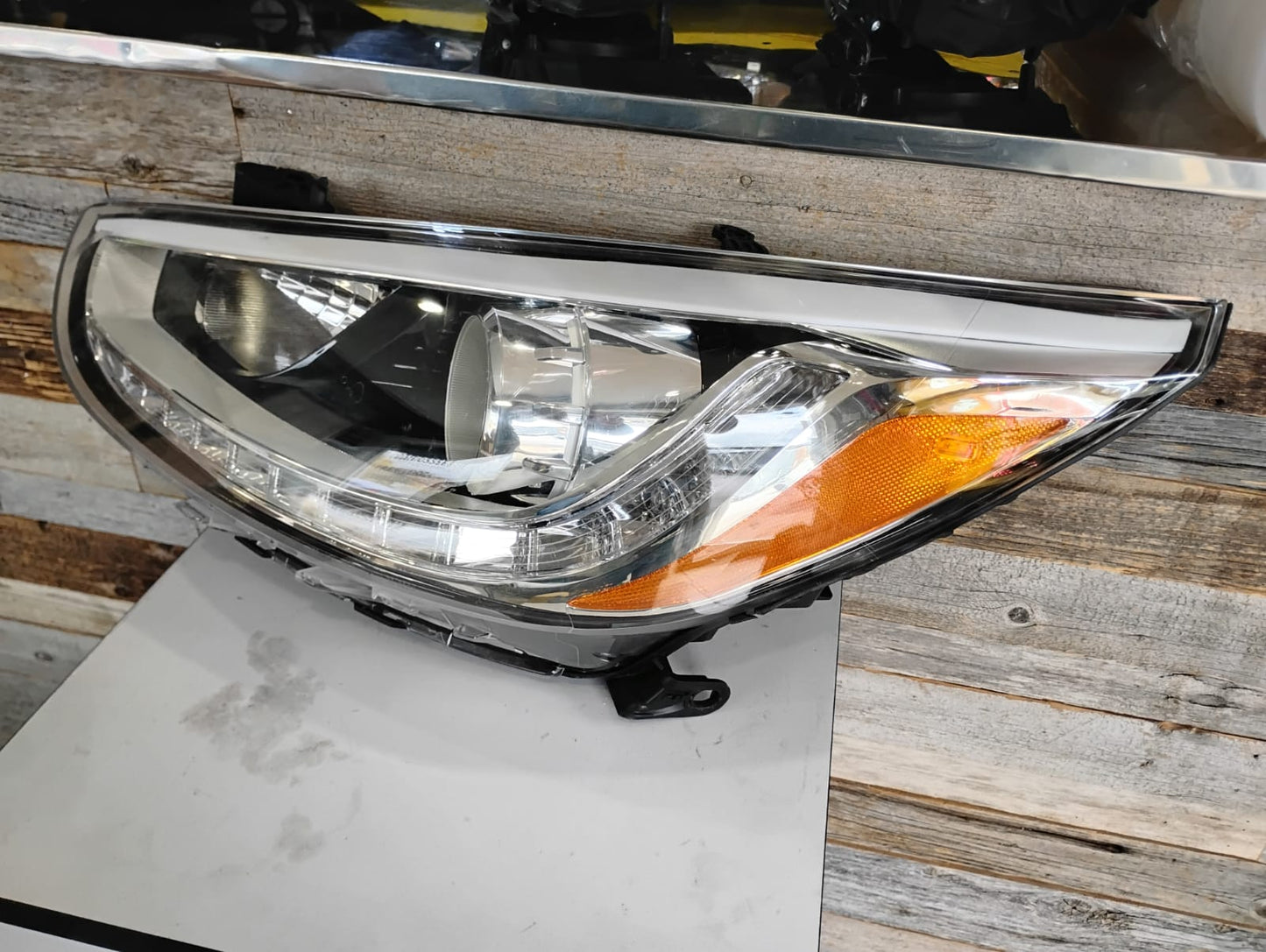 HYUNDAI ACCENT 2012-2019 Driver Headlamp assy composite LED; Proj Type NO DAYLIGHT RUNNING