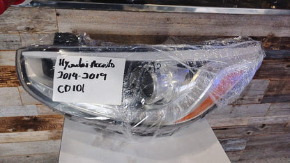 HYUNDAI ACCENT 2012-2019 Driver Headlamp assy composite LED; Proj Type NO DAYLIGHT RUNNING
