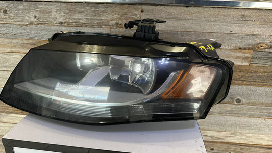 AUDI A4 2009-2012 Driver Headlamp assy composite Sedan/Wagon; Halogen