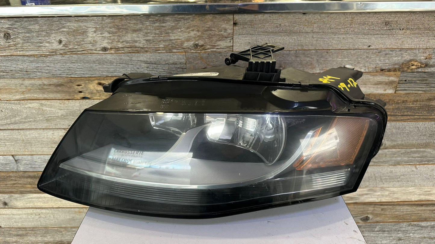AUDI A4 2009-2012 Driver Headlamp assy composite Sedan/Wagon; Halogen