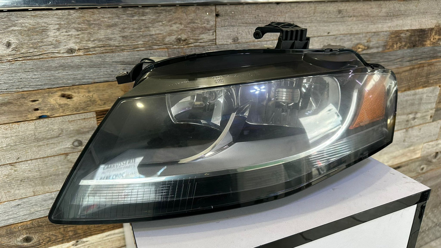 AUDI A4 2009-2012 Driver Headlamp assy composite Sedan/Wagon; Halogen