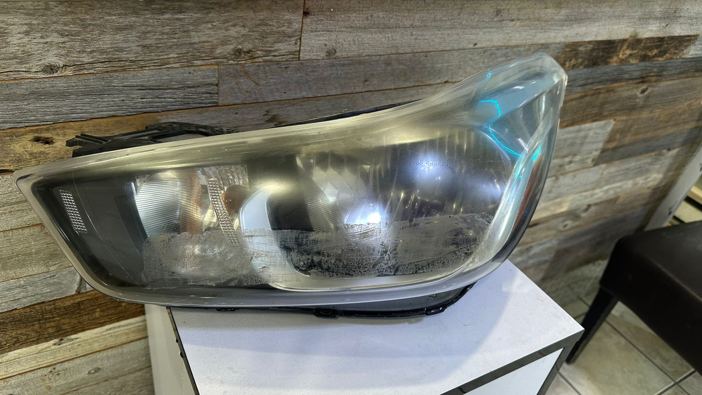 CHEVROLET SPARK 2016-2022 Driver Headlamp assy composite Halogen; w/o Black Trim