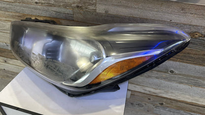 CHEVROLET SPARK 2016-2022 Driver Headlamp assy composite Halogen; w/o Black Trim