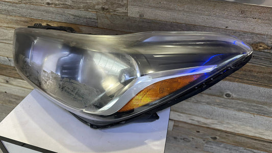 CHEVROLET SPARK 2016-2022 Driver Headlamp assy composite Halogen; w/o Black Trim