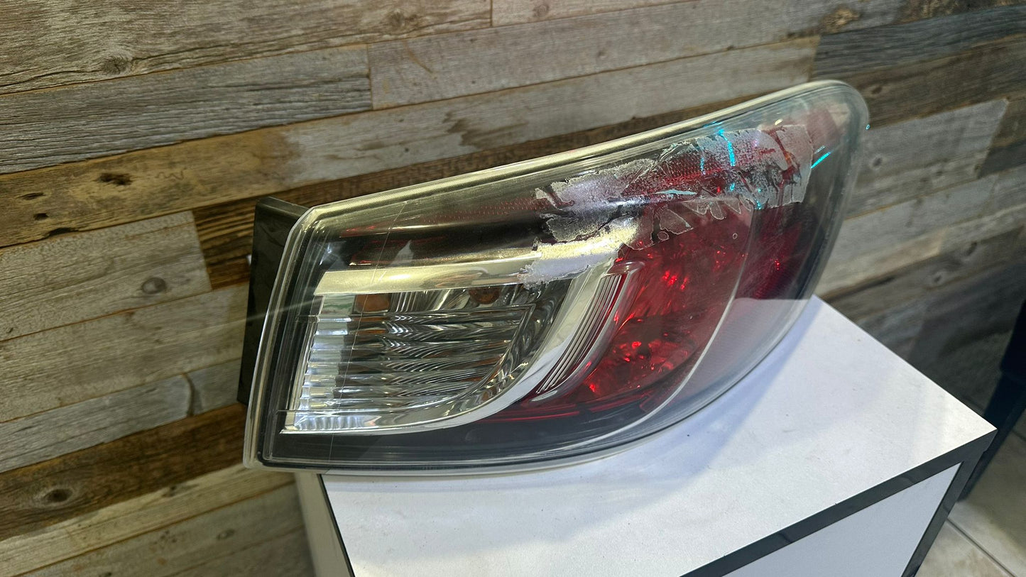 MAZDA 3 2010-2013 Passenger Taillamp assy Sedan; Std Type