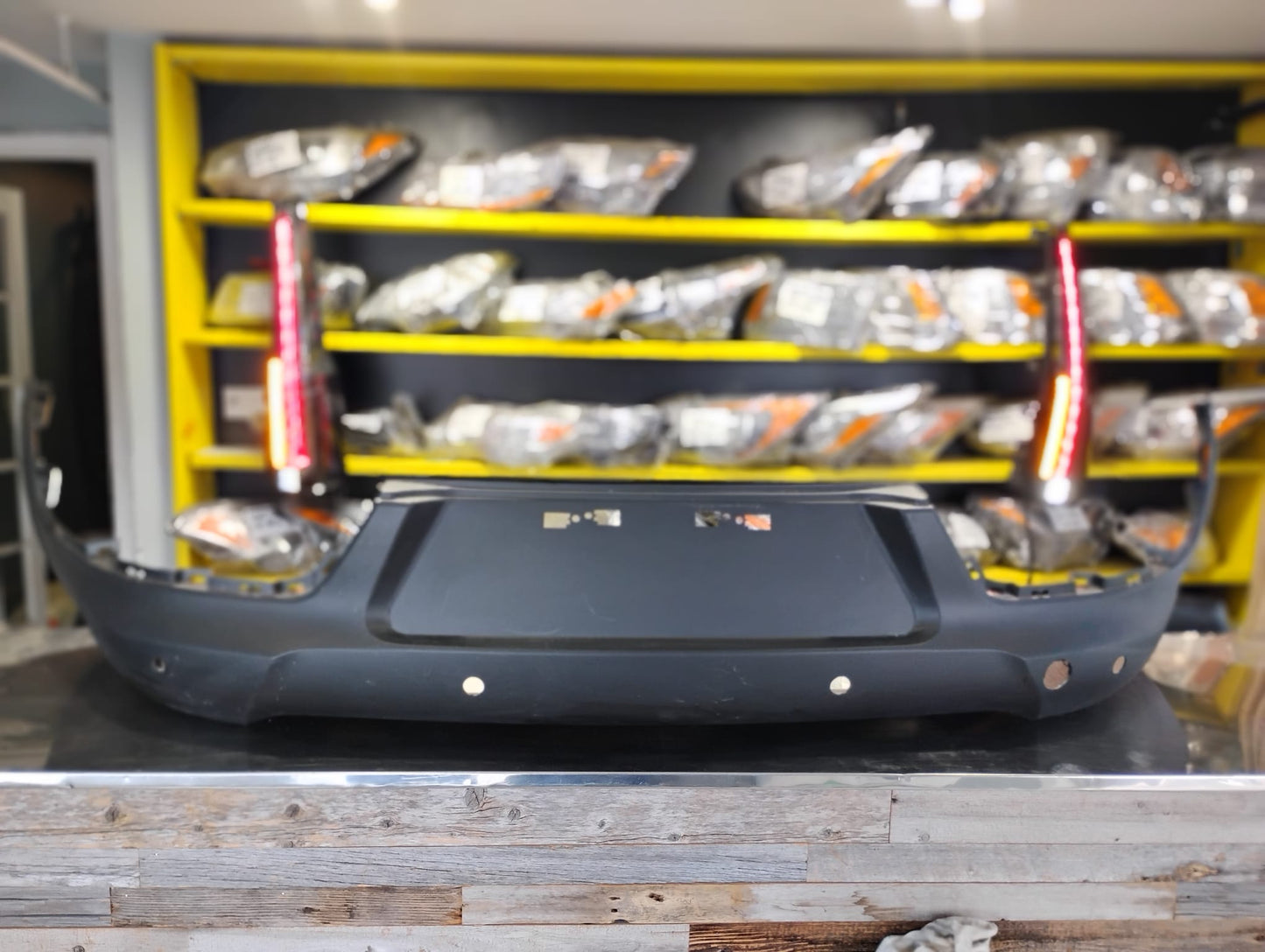 KIA SPORTAGE 2014 2016 Rear bumper cover 2.4L; w/Parking Sensor; prime