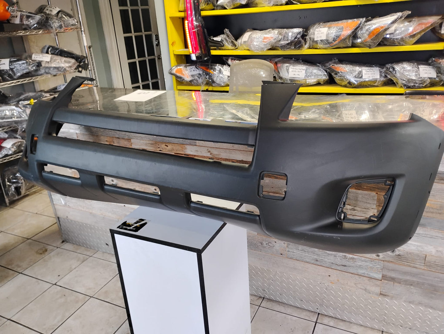 TOYOTA RAV4 2009 2012 Front bumper cover SPORT; prime