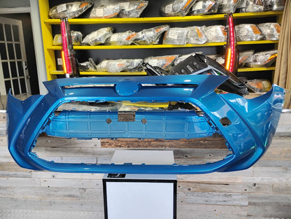 TOYOTA YARIS  iA 2016 2020 Front bumper cover R-DOT; Sedan; prime