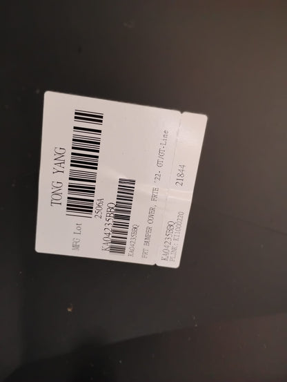 KIA FORTE 2022 -2024 Front bumper cover GT|GT-LINE