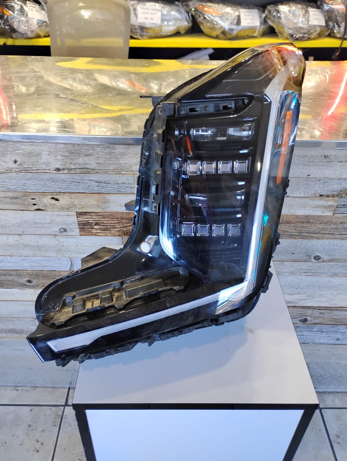 KIA EV9 Headlight driver 2024-2025 Korea Built; Left; w/o Small Cube Lamps.