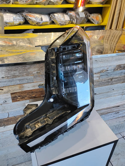 KIA EV9 Headlight driver 2024-2025 Korea Built; Left; w/o Small Cube Lamps.