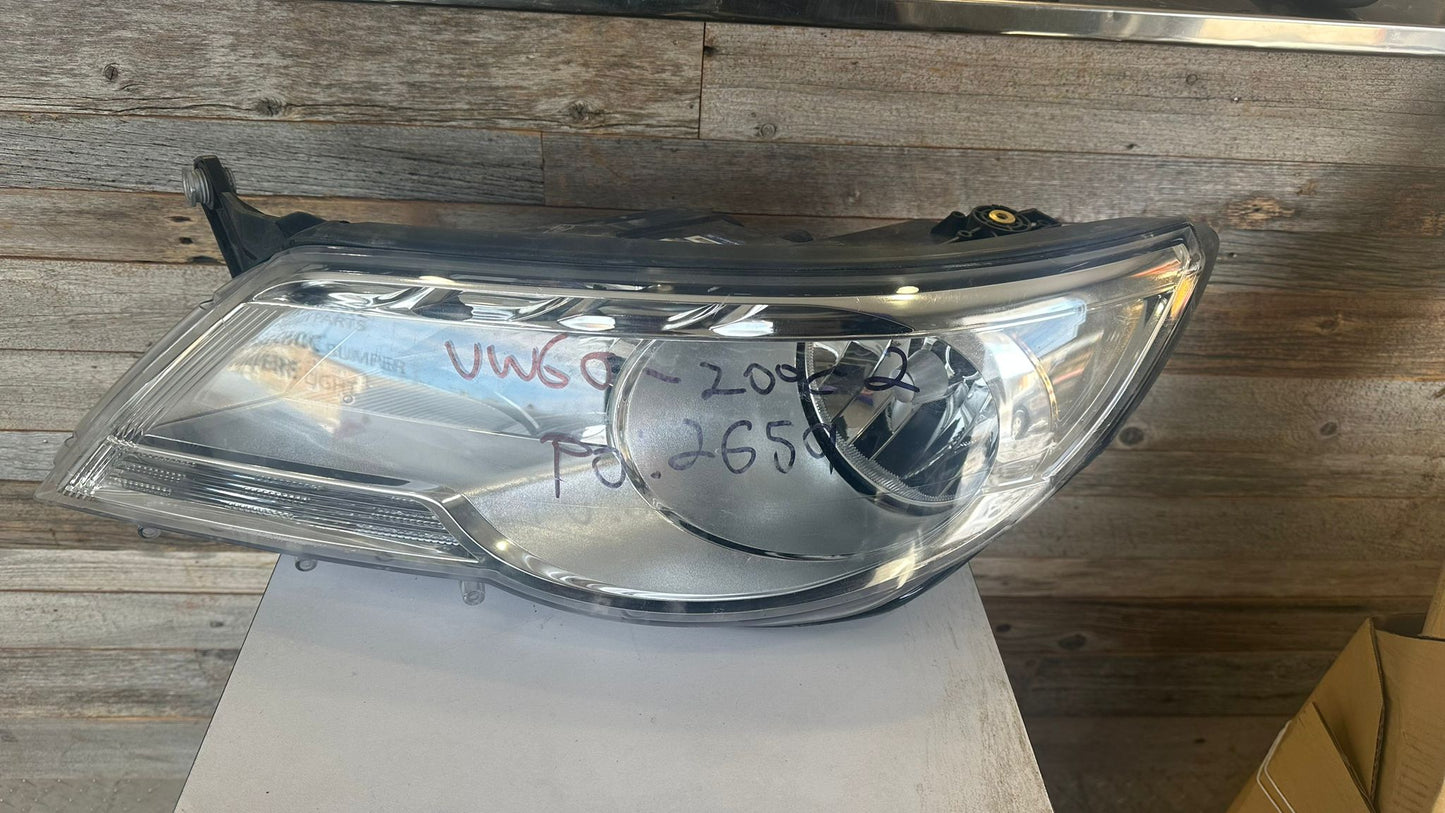 VOLKSWAGEN TIGUAN 2009-2011 Passenger Headlamp assy composite Halogen