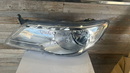 VOLKSWAGEN TIGUAN 2009-2011 Passenger Headlamp assy composite Halogen