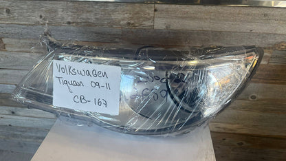 VOLKSWAGEN TIGUAN 2009-2011 Passenger Headlamp assy composite Halogen