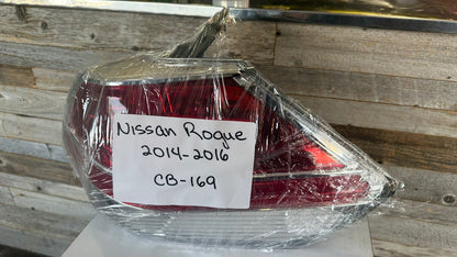 NISSAN ROGUE 2014-2016 Passenger Taillamp assy outer