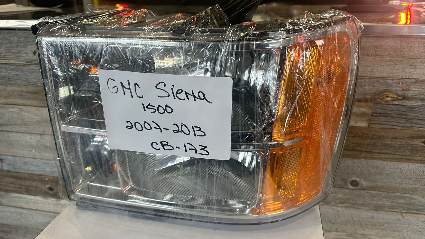 GMC SIERRA 1500/ 2007-2013 Driver Headlamp assy composite all