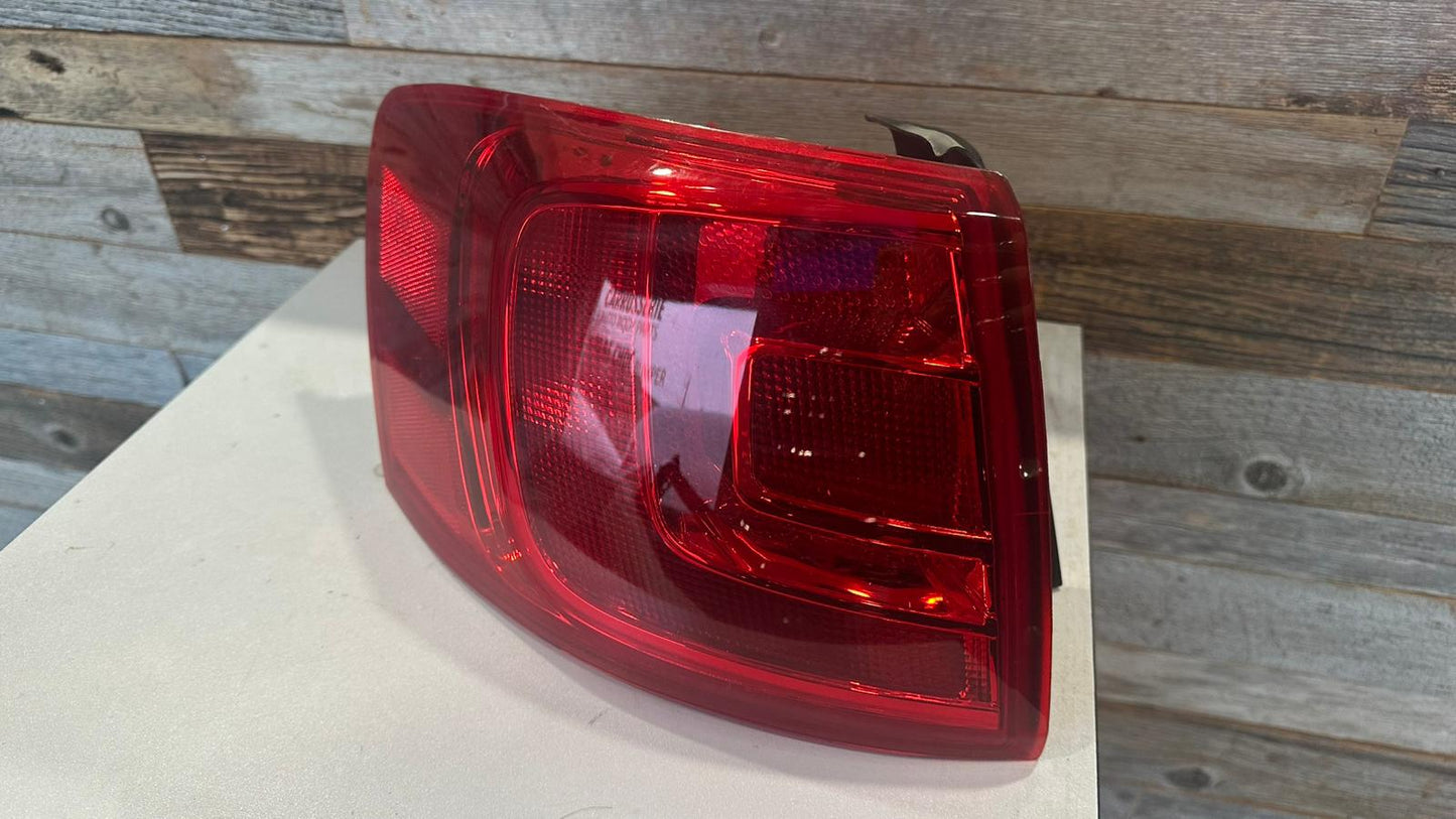 VOLKSWAGEN JETTA 2011-2018 Driver Taillamp assy outer Exc HYBRID; Sedan; Halogen; w/o Rear Fog Lamp