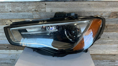 AUDI A3 2015-2016 Driver Headlamp assy composite Xenon; w/o Curve Lighting