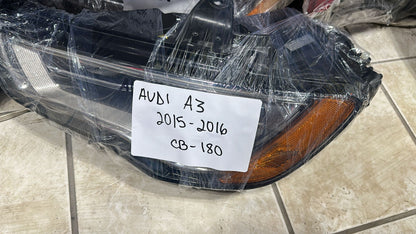 AUDI A3 2015-2016 Driver Headlamp assy composite Xenon; w/o Curve Lighting