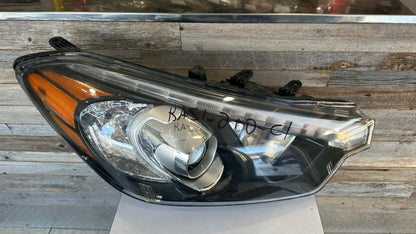 KIA FORTE 2015-2016 Passenger Headlamp assy composite Sedan; HID; From 10-17-14