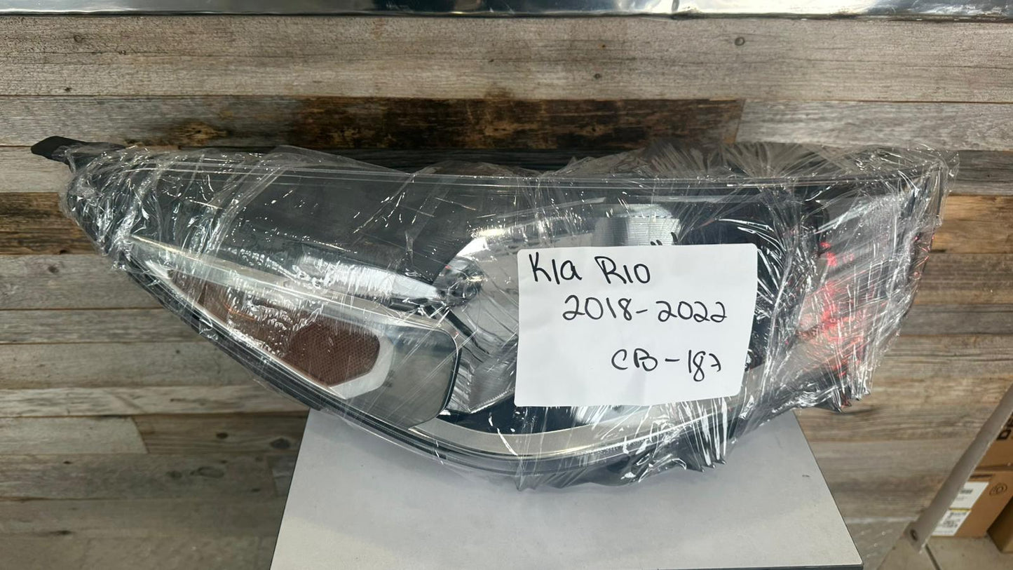 KIA RIO 2018-2022 Passenger Headlamp assy composite H/B