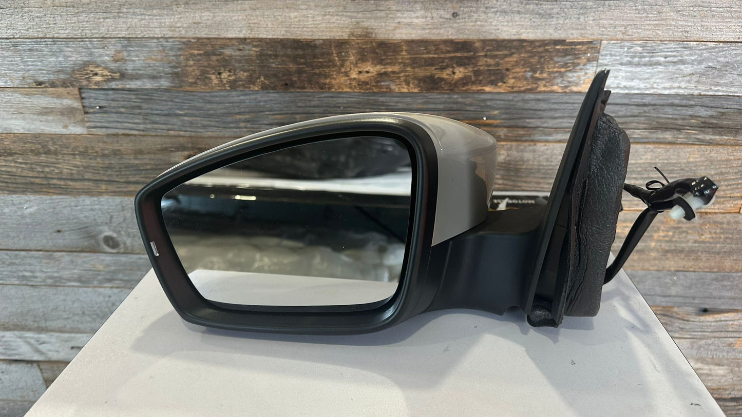 VOLKSWAGEN JETTA 2011-2018 Driver Mirror outside rear view Power; Heated; w/S/L; Indicator On Glass; PTM