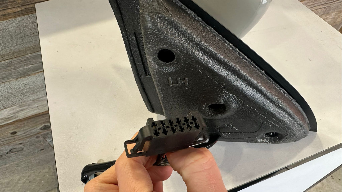 VOLKSWAGEN JETTA 2011-2018 Driver Mirror outside rear view Power; Heated; w/S/L; Indicator On Glass; PTM