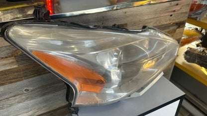 NISSAN ALTIMA 2013-2015 Passenger Headlamp assy composite Sedan; Halogen