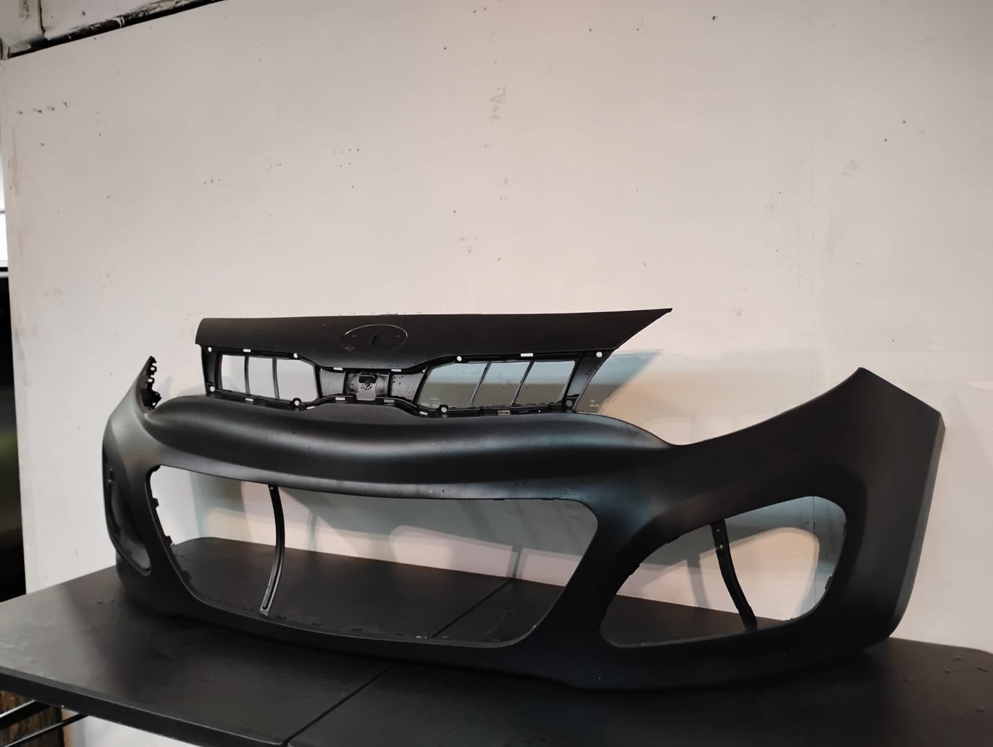 KIA RIO 2012-2015 Front bumper cover H/B; prime