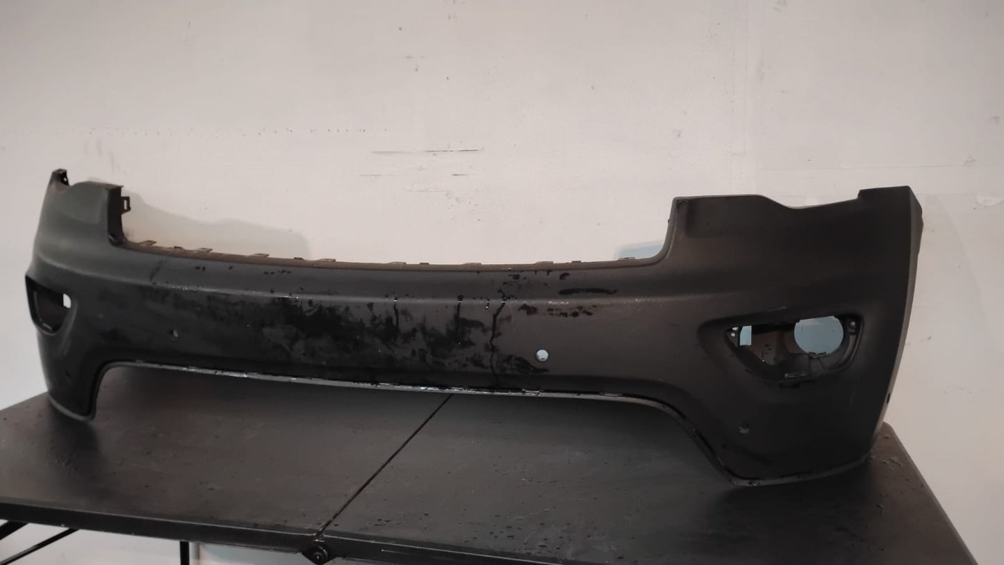 GRAND CHEROKEE 2016-2022 Front bumper cover upper LAREDO|LIMITED|OVERLAND|TRAILHAWK; w/o Adv Park; w/o Park; w/o Tow; prime