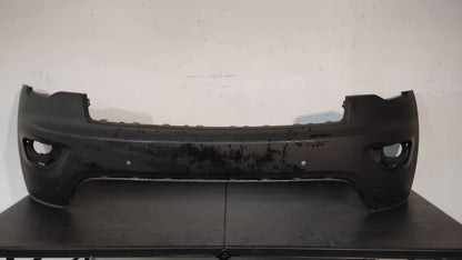 GRAND CHEROKEE 2016-2022 Front bumper cover upper LAREDO|LIMITED|OVERLAND|TRAILHAWK; w/o Adv Park; w/o Park; w/o Tow; prime
