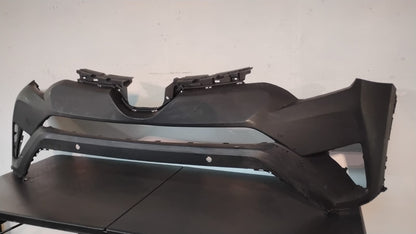 TOYOTA RAV4 2016-2018 Front bumper cover upper North America Built; w/Park Assist; w/Tab Holes; prime