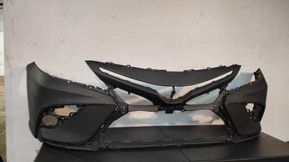 TOYOTA CAMRY 2018-2020 Front bumper cover SE; w/o Parking Sensors; prime