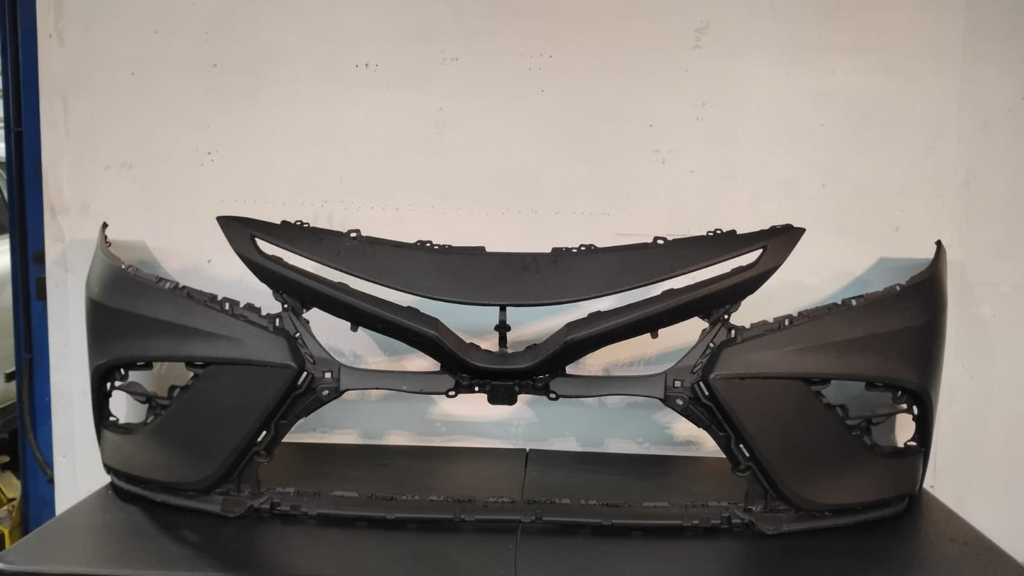 TOYOTA CAMRY 2018-2020 Front bumper cover SE; w/o Parking Sensors; prime