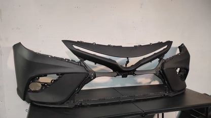 TOYOTA CAMRY 2018-2020 Front bumper cover SE; w/o Parking Sensors; prime