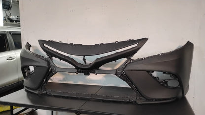 TOYOTA CAMRY 2018-2020 Front bumper cover SE; w/o Parking Sensors; prime