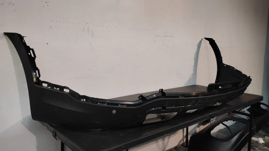 HYUNDAI SANTA FE SPORT 2017-2018 Rear bumper cover lower w/Park Assist; w/Blind Spot Detection; Textured