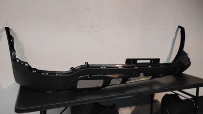 HYUNDAI SANTA FE SPORT 2017-2018 Rear bumper cover lower WITHOUT Park Assist; Textured