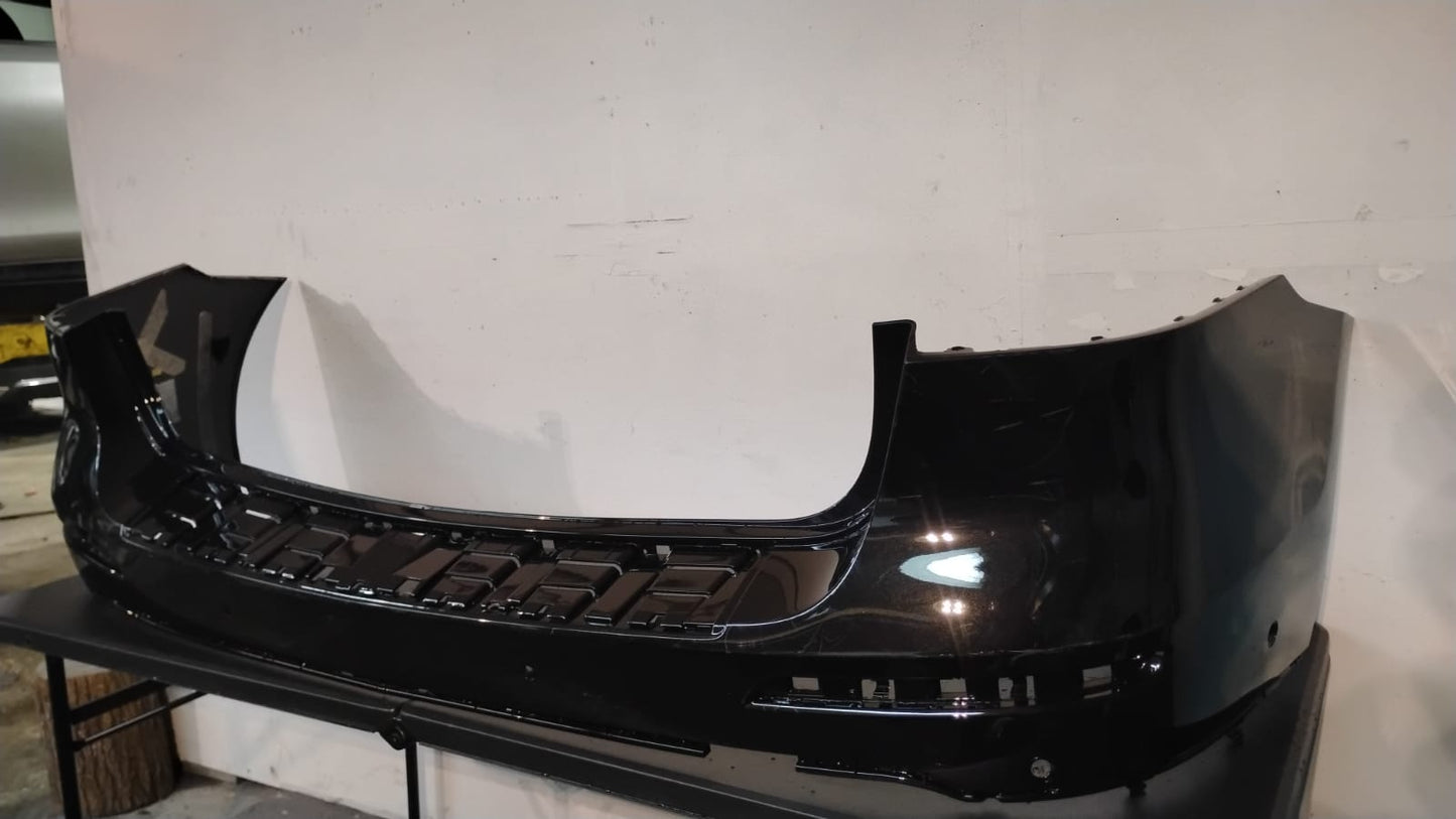 MERCEDEZ BENZ GLE300d 2016-2019 Rear bumper cover BLACK PINTED W166; SUV; w/o AMG Styling Pkg; w/Active Park Assist; prime