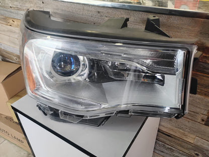 GMC ACADIA 2017-2019 Passenger Headlamp assy composite Halogen; w/LED DRL; w/o All Terrain Pkg