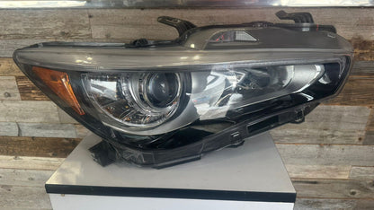 INFINITI Q50 2014-2017 Passenger Headlamp assy composite w/o Adaptive Headlamps