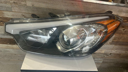 KIA FORTE 2014-2016 Driver Headlamp assy composite Sedan; Halogen; w/o LED Position Lamp