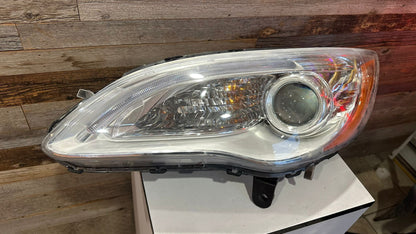 CHRYSLER  200 2011-2014 DRIVER  Headlamp lens/housing LX|LIMITED|TOURING; Sedan/Conv; From 5-4-12