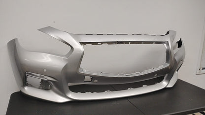 INFINITI Q50 2014-2017 Front bumper SILVER COLOR cover BASE|PREMIUM; w/o Object Sensors; prime