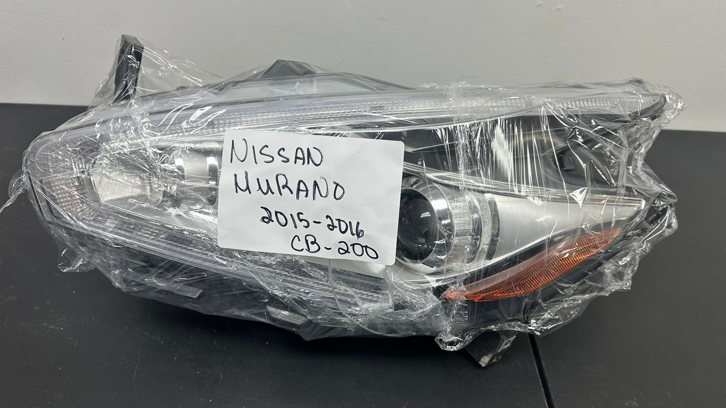 NISSAN MURANO 2015-2016 DRIVER Headlamp assy composite Halogen