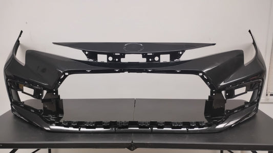 TOYOTA COROLLA 2020-2025 Front bumper BLACK COLOR cover  SE|XSE; Sedan; North America Built; prime