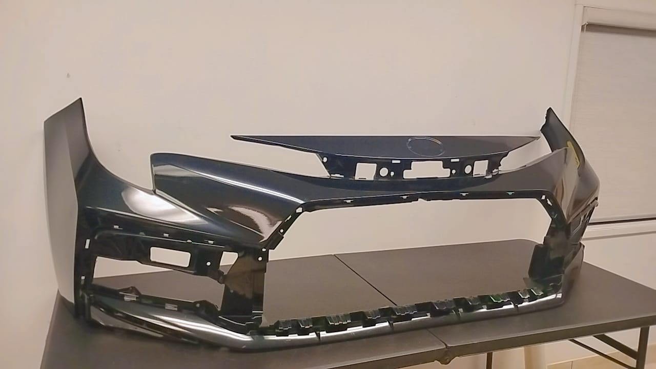 TOYOTA COROLLA 2020-2025 Front bumper BLACK COLOR cover  SE|XSE; Sedan; North America Built; prime