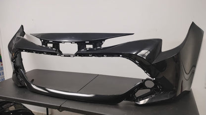 TOYOTA COROLLA 2019-2022 Front bumper BLACK COLOR cover H/B; prime