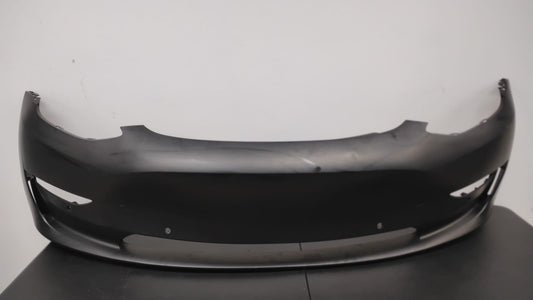 TESLA 3 2017-2023 Front bumper cover prime W/SENSORS